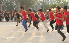 我院第五届大学生马拉松大赛圆满成功