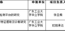 喜讯！我校两项课题获得广州市基础研究计划项目立项