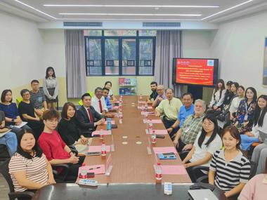 Lincoln University College Delegation Visited International School