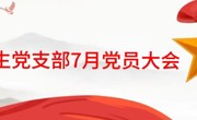 学习贯彻习近平总书记在中青年干部培训班开班式上发表重要讲话精神|学生党支部7月党员大会